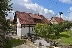 Unser Ferienhaus am Dolmar in Kühndorf