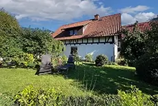 Unser Ferienhaus am Dolmar in Kühndorf